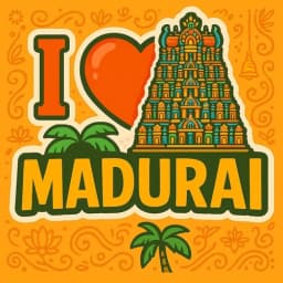 Madurai-inspired artwork.